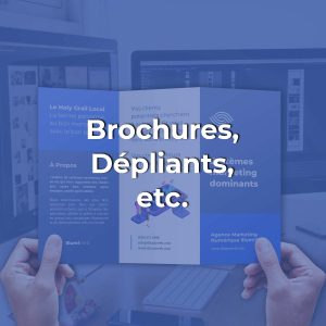 Création de Brochures et Dépliants à Montréal, Agence Marketing Numérique IllumiWeb